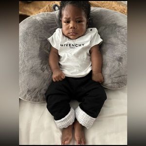 Givenchy Kids 3-piece reversible black and logo boys jogging suit